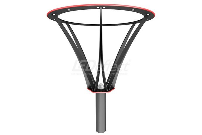 Светильник светодиодный садово-парковый ДТУ Каштан LE-СТУ-36-027-1366-67Т new 27Вт IP67 | LEDeffect ЛЕД-Эффект