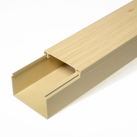 Кабель-канал сосна 2-й замок в п/э 60х40 (18 м/уп) | PR03.0187 Промрукав Строитель