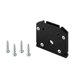 Заглушка MAG-ORIENT-CAP-2653-STR-D (BK) (Arlight, IP20 Металл, 3 года) | 041294 Arlight