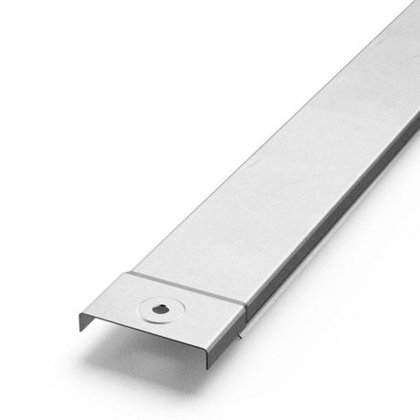 Крышка лотка INOX (AISI 304) 50х3000 (3 м/уп) | PR16.2436 Промрукав Строитель