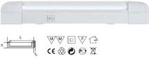Светильник люминесцентный ЛПБ NEL-C2-E110-T8-840/WH 10Вт Т8 G13 ЭПРА IP20 | 94519 Navigator