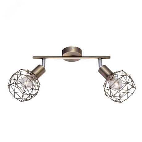 Спот SOSPIRO E14 2х40Вт Металл Бронза - A6141AP-2AB Arte Lamp
