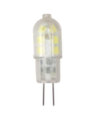 Лампа светодиодная LED-JC-standard 1.5Вт капсульная 3000К тепл. бел. G4 135лм 12В ASD 4690612003757