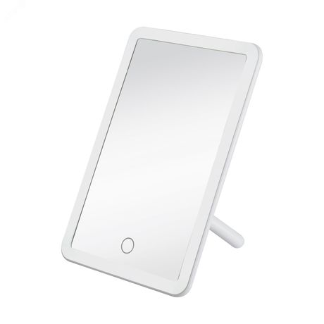 Светильник настольный TLD-591 White/LED/80Lm/6000K/Dimmer зеркало 4Вт встроен. аккум. 3.7В/600мА.ч сенсор. выкл. диммер бел. Uniel UL-00002759