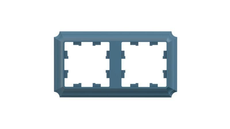 Рамка 2-м AtlasDesign Antique универс. изумруд. SE ATN100802 APC