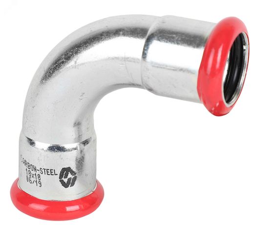 Колено 90гр 22 (оцинкованная сталь) - CF.530.06 MVI