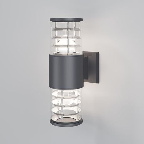 Светильник настенный (бра) Outdoor Bronx IP 54 E27х2х60W Серый - O576WL-02GR Maytoni