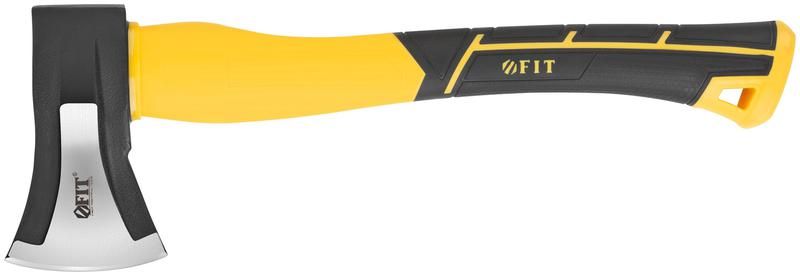 """Топор-колун """"ушастый"""" кованый, фиберглассовая ручка 1000 гр.""" - 46171 РОС