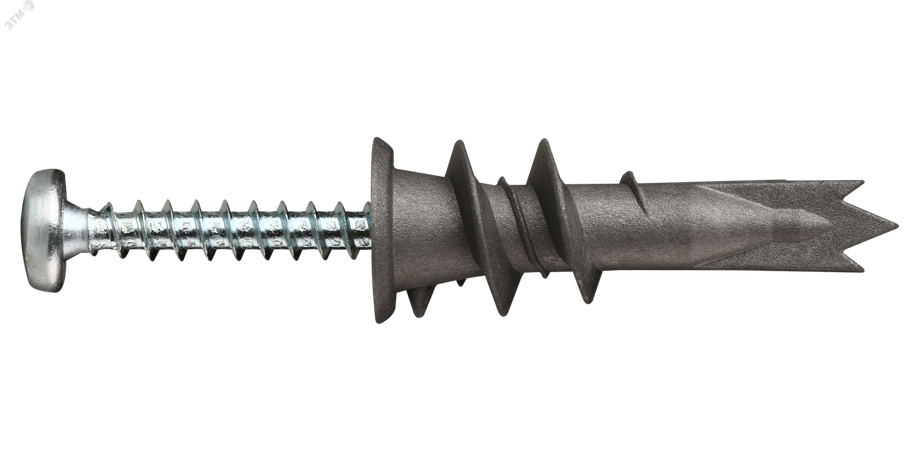 Дюбель для двойного гипсокартона PBAМ 14х39 с шурупом (25шт) - 1 0915 2 Европартнер