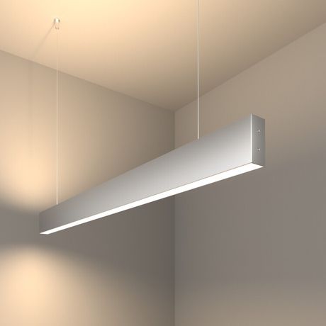 Светильник светодиодный подвесной линейный двусторонний 103см 40W 4200K матовое серебро (101-200-40-103) | a041521 Elektrostandard