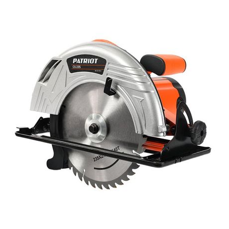 Пила циркулярная CS 235 2300Вт пильный диск 235мм PATRIOT 190301653