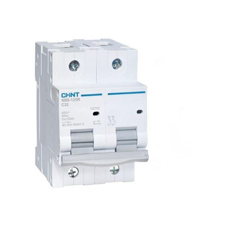 Выключатель автоматический NB8-125R 2P 25А 25кА хар-ка D (R) | 559851 CHINT