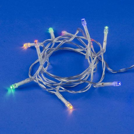 Гирлянда светодиодная на батарейках 2AA (не в/к) 15м 10 светодиодов Разноцветный свет Провод прозрачный ULD-S0150-010/STB/2AA MULTI IP20TM Uniel - UL-00007181