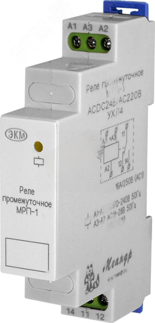 Реле промежуточное МРП-1 ACDC24В/AC230В УХЛ2 (МРП-1) - 4640016937837 Меандр