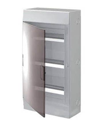 Бокс настенный Mistral41 36М прозрачная дверь (с клемм) 3 ряда | 1SPE007717F9994 ABB