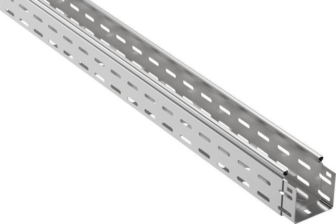 Лоток крашенный перфорированный 80х100х3000 | CLPK10-080-100-3 IEK