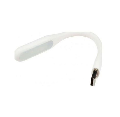 TLD-541 White Светильник-фонарь переносной Uniel, прорезиненный корпус, 6 LED, питание от USB-порта. Упаковка-картон, цвет-белый. - UL-00000253