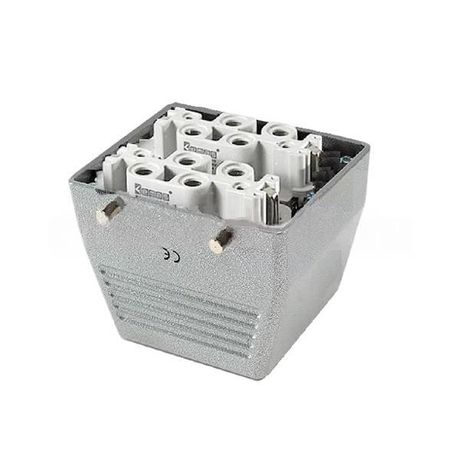 Розетка верхнийй ввод 12 полюсов 2х(4х80А+2х16А) EMAS EBM812PU30