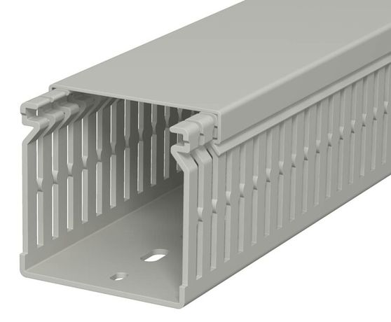 Распределительный кабельный канал LK4 N 60x60x2000 мм (ПВХ,серый) (LK4 60060) | 6178207 OBO Bettermann