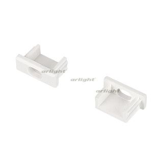 Заглушка для MIC белая с отверстием (ARL, Пластик) - 018600 Arlight