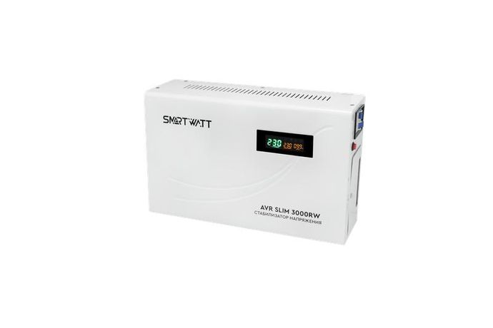 Стабилизатор напряжения настенный SMARTWATT AVR SLIM 3000RW | 4512020310007 Delta