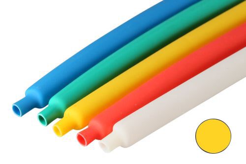 Трубка термоусаживаемая ТУТнг-LS-20/10 желтая (100м/рул) | 66017 КВТ
