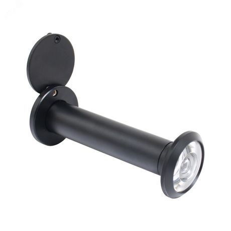 Глазок дверной АЛЛЮР ГДШ-5 БШт 70-120мм d=16мм черный - 14757 ПТК