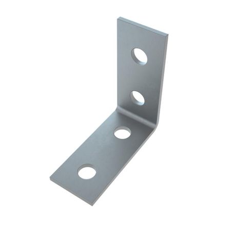 Соединитель угловой 4 отверстия USG4 HD КМ LO12676 КМ-Профиль LO8597