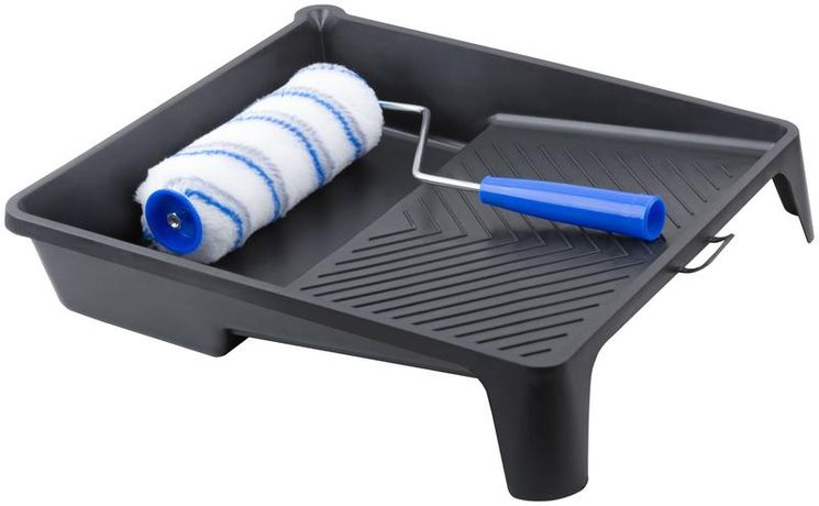 Набор малярный "Универсальный № 1" (ванночка 345х315мм+валик полиакрил 180мм) MOS 03050М