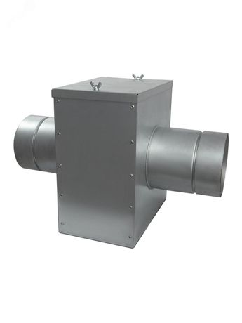 Фильтр воздушный для круглых воздуховодов из стали D160, класс очистки G4, M5 - 00-99140794 ЭРА 160FBG