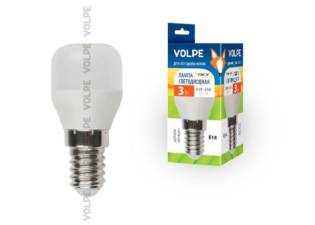 Лампа светодиодная LED-Y27-3W/WW/E14/FR/Z LED для холод.мат. колба. Материал корпуса пластик. Цвет свечения теплый белый. Упаковка |UL-00000178| Volpe Uniel
