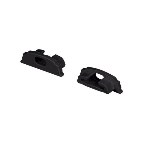 Заглушка ARH-BENT-W18 BLACK с отверстием (Arlight, Пластик) | 039589 Arlight