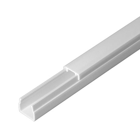 Кабель-канал белый 12х12 (120 м/уп) 2-й замок в п/э | PR03.0046 Промрукав Строитель