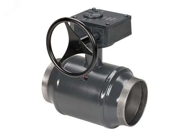 Кран шаровой WW DN80 PN25 WG (приварной, с редуктором, стандартный проход) - 065N0136R Ридан
