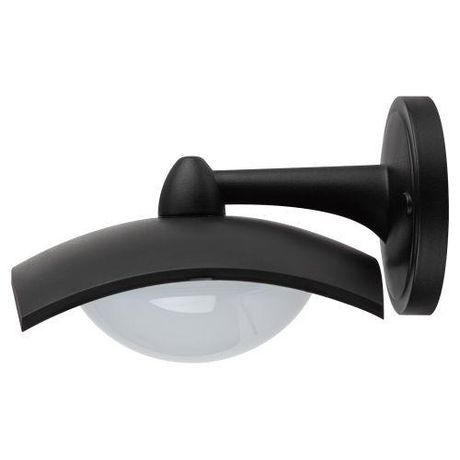 Светильник садово-парковый ДБУ 07-8-004 Дели 4 черный гранный IP44 светодиодный 8Вт 3000K | Б0064289 ЭРА