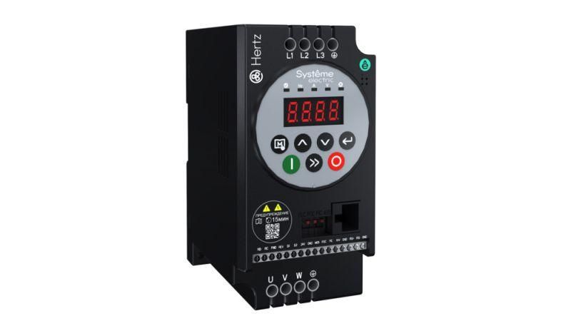 Преобразователь частоты STV050 Hertz 0.75кВт 380В ЭМС С3 + LED панель оператора SE STV050U07N4 APC