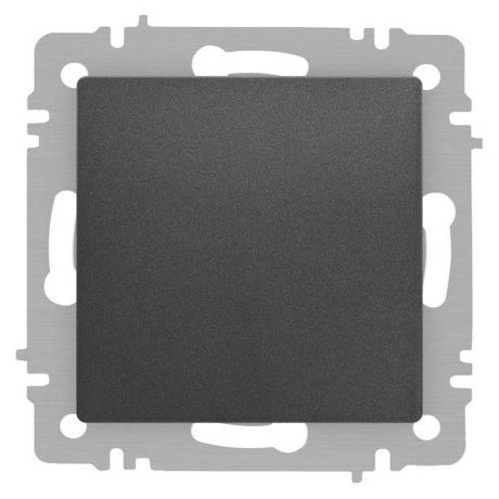 Переключатель перекрестный Intro Accent 6-108-07 , 10А-250В, IP20, СУ, графит | Б0063592 ЭРА