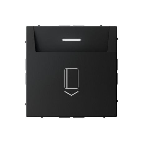 Выключатель карточный ArtGallery 10А без задержки времени быстрозажим. клем. карбон SE GAL001014S APC