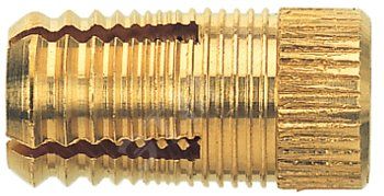 Дюбель латунный PA 4 M8/25 для тонких плит и полнотелых строительных материалов - 50485 Fisher