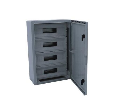 Корпус щита распределительного 400х600х200мм Din-рейки 68M (4х17) навесной пластик Cetinkaya Pano CP5105