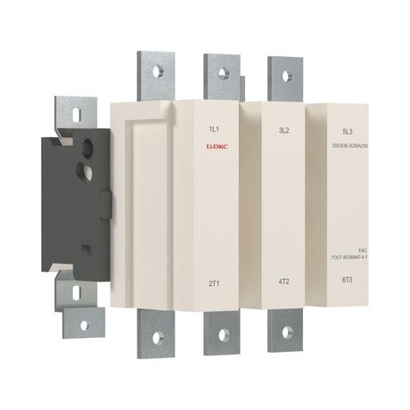 Магнитный контактор DSC630-3C00A230 630А 335кВт (AC3) кат 220В AC | DKC ДКС