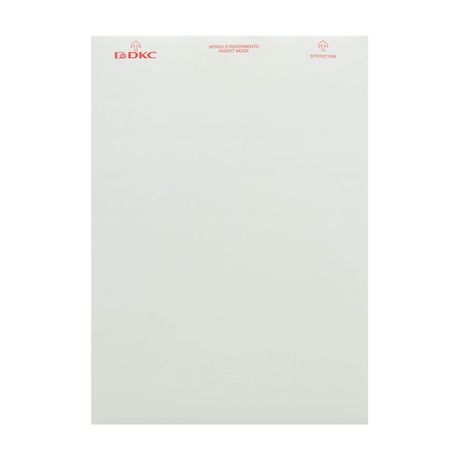 Табличка маркировочная 27х15мм. Полиэстер. Белая (99 шт. на пластине, упак. по 10 листов) - SITFP2715W ДКС