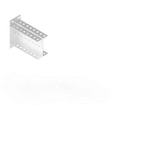 Консоль двойная 115х80 L100 (s:1,5) П-образная усиленная Сендзимир цинк - Н3116540172 СОЭМИ