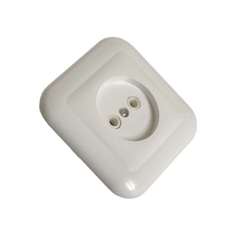 Розетка 1-м СП 16А IP20 без заземл. бел. БЕЛТИЗ РС 16-039 Bylectrica