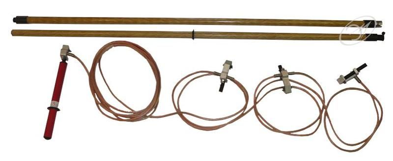 Заземление переносное для распределительных устройств ЗПП-220Н сечен. 95мм ЭЛЕКТРО ТРЕЙД ZAP180-95