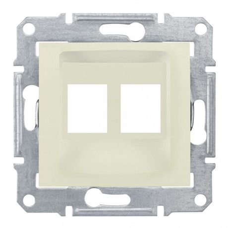 Адаптер Sedna для коннекторов АМР двойной беж. SchE SDN4400647 Schneider Electric