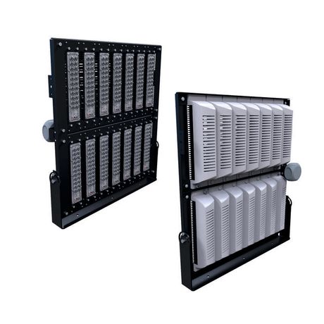 Светильник светодиодный LAD LED R500-14-30-6-1000L 1000Вт IP67 5000К 134100лм 100-305В КСС типа "Г" крепление на лире бел. ЛАДзавод LADLED143061000L LADesign