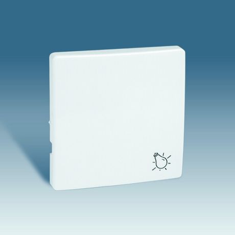 Клавиша с пиктограммой "лампа" для 75150-; 75152-39 Simon82/82Nature бел. 82018-30