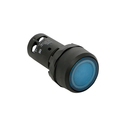 Кнопка с подсветкой OptiSignal Compact D22 C7-PL-B610 синяя 1НО 24 В AC/DC XB7NW36B1 | 362094 КЭАЗ 362093