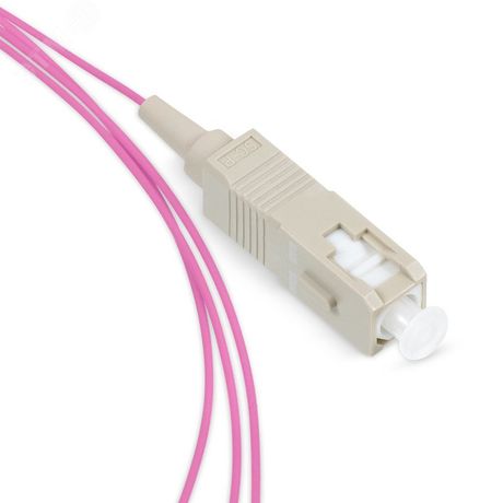 Пигтейл SC 50/125 mm (OM4) 1.5м LSZH - PT-SC-50-OM4 Cabeus 8905c